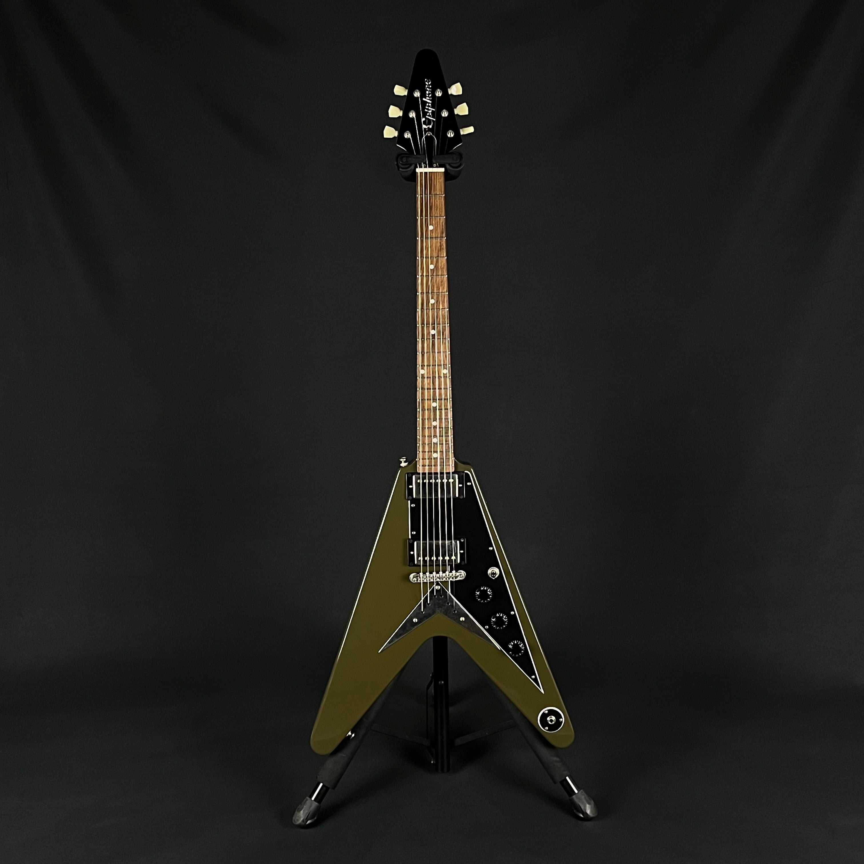 Epiphone Flying V Olive Drab Green 2021