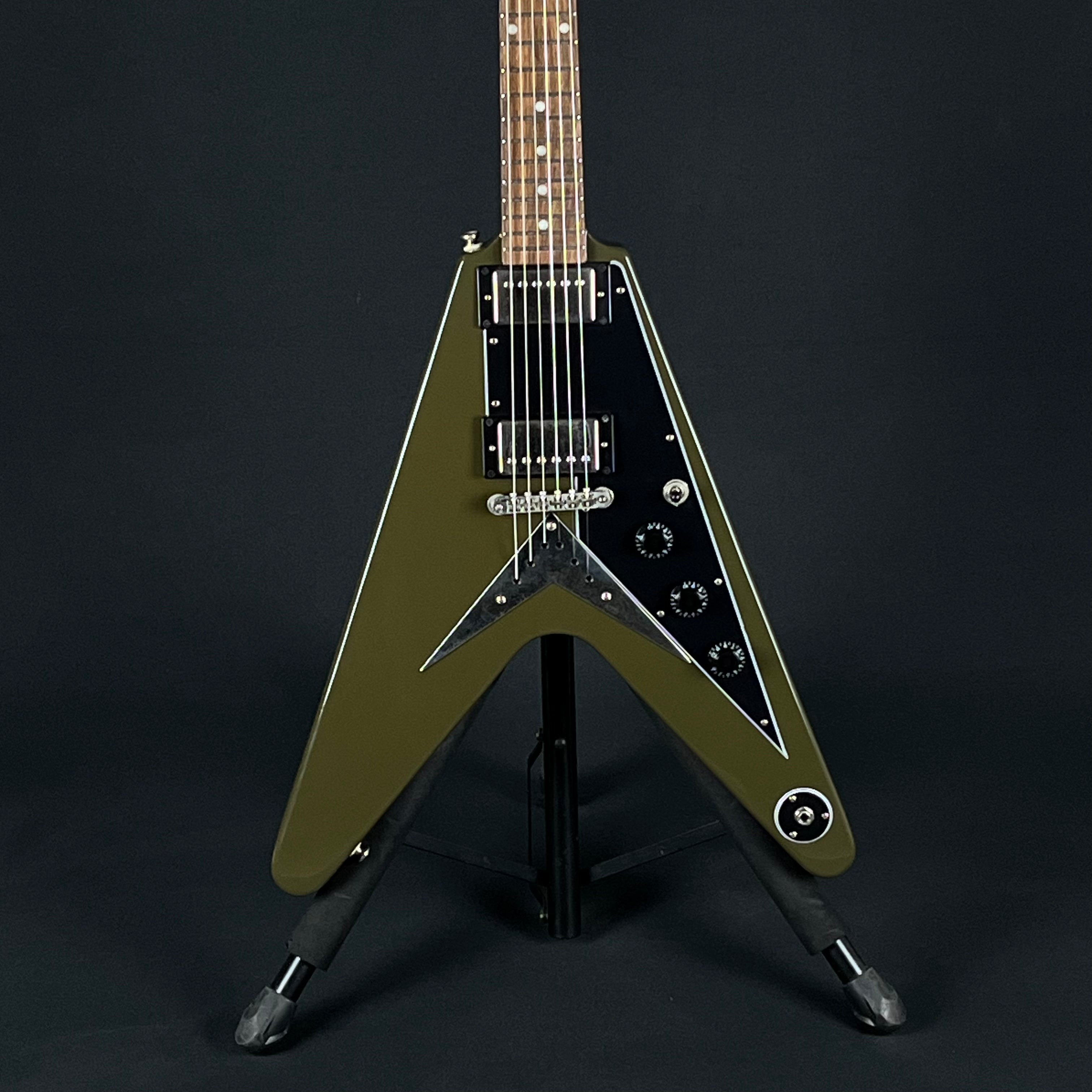 Epiphone Flying V Olive Drab Green 2021