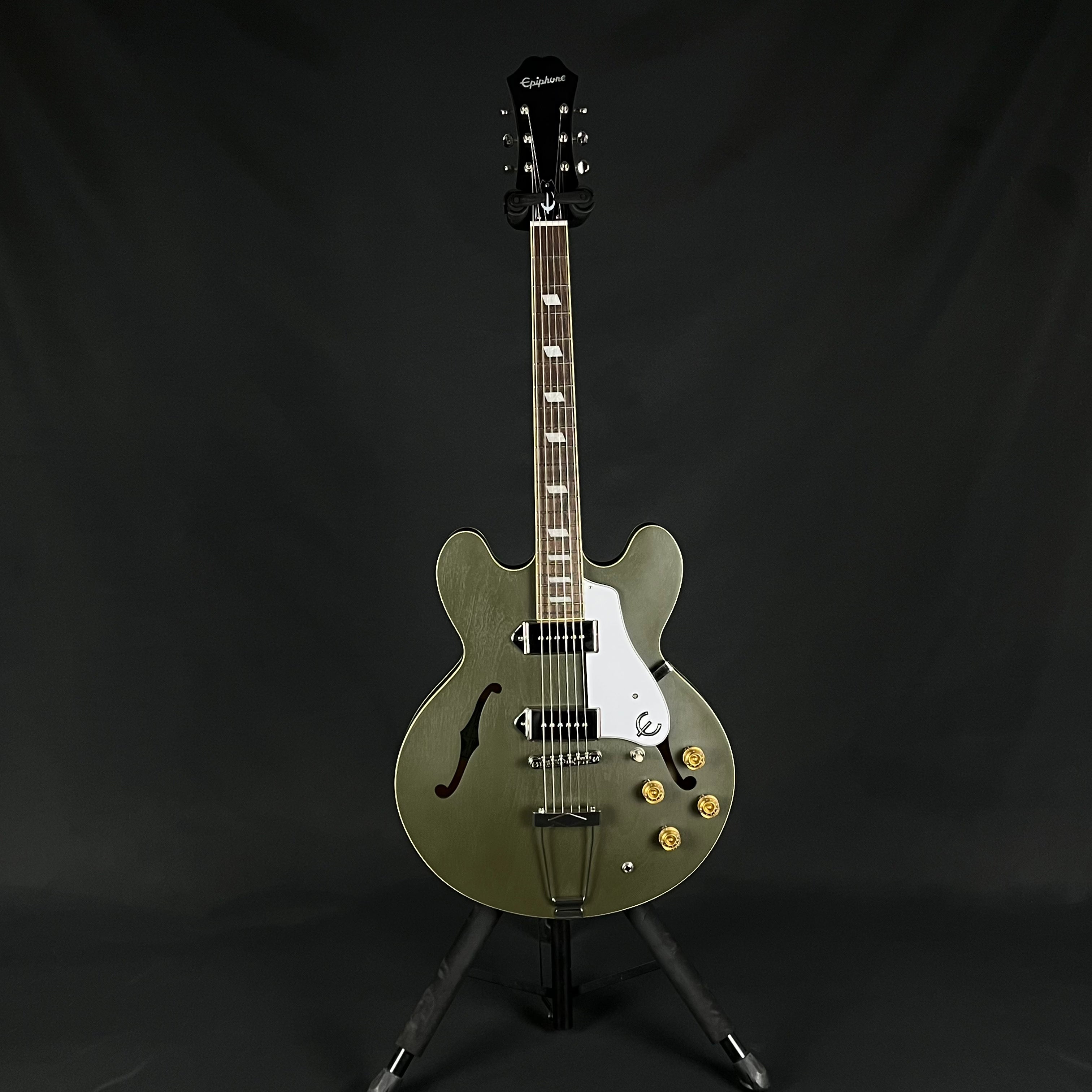 Epiphone Casino Worn Olive Green 2025