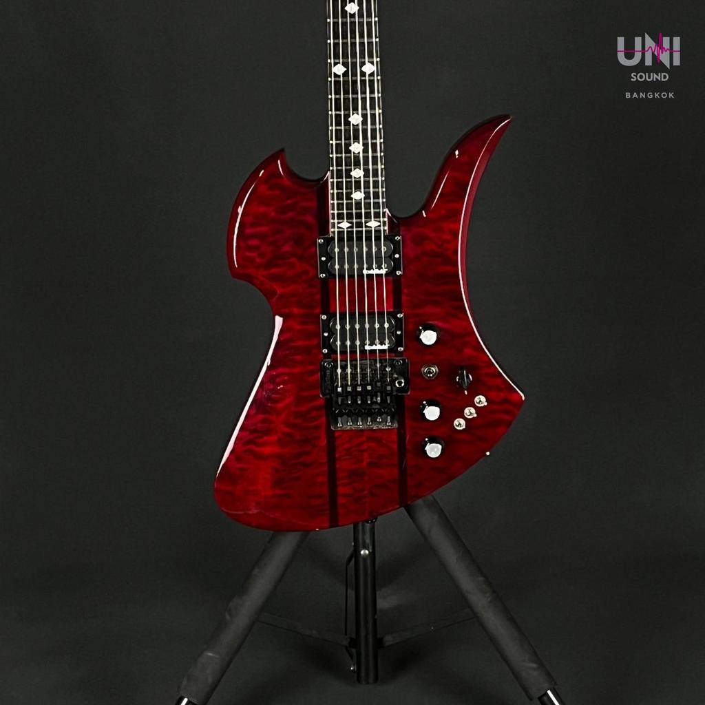 B.C. Rich Mockingbird ST Transparent Red - UN-37-5797