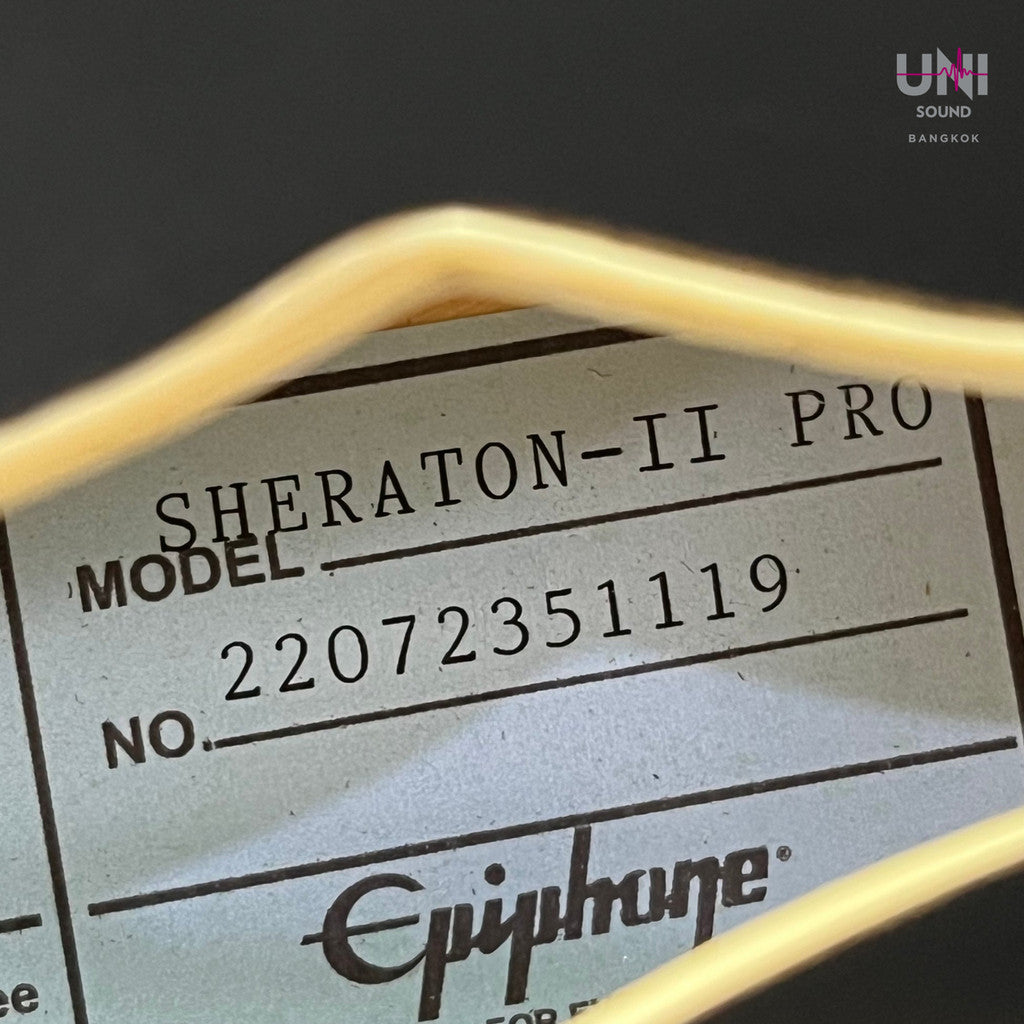 Epiphone SHERATON Pro II 2022 - UN-36-5207