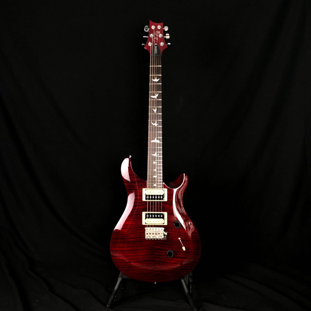 PRS SE Custom 24 Fire Red Burst